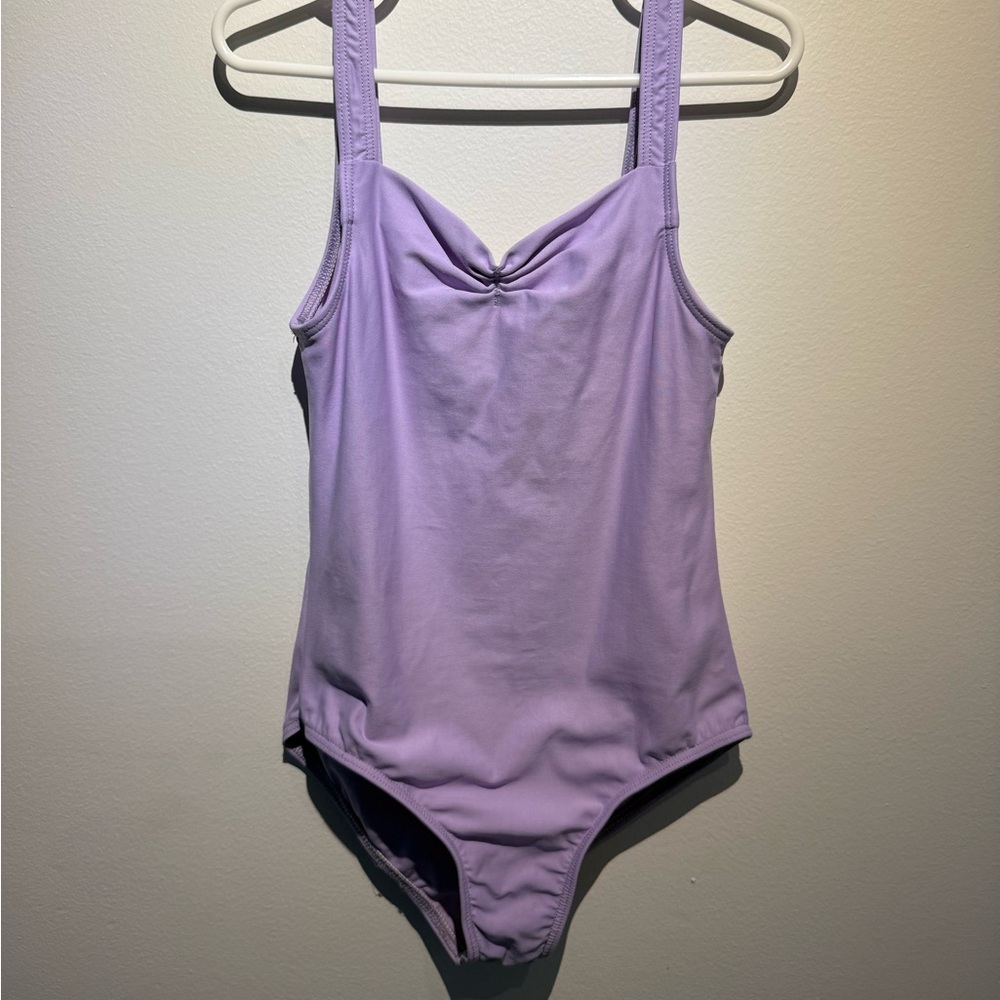 Lavender WearMoi leotard kids size 10/12